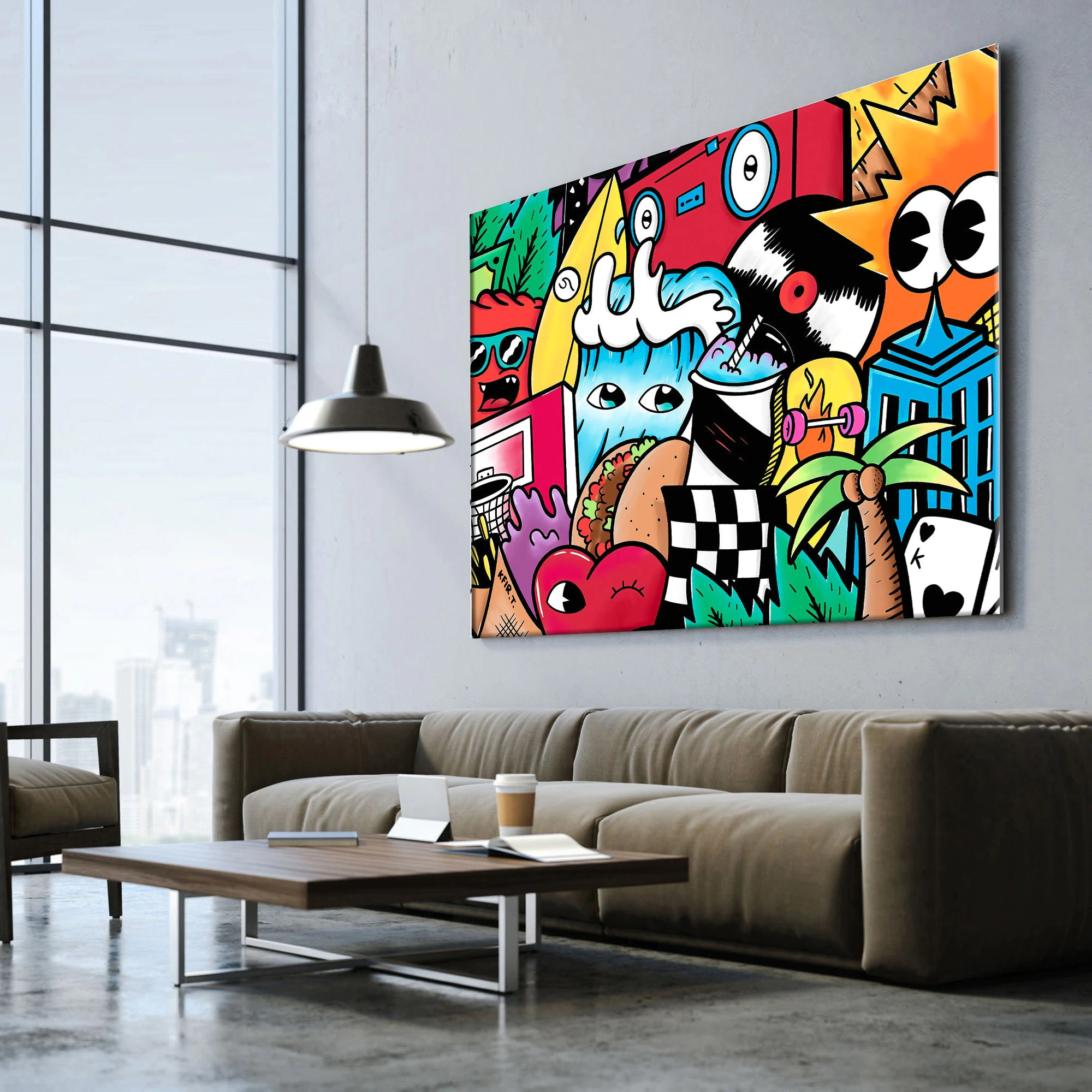 wall canvas art for living room